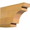 Ekena Millwork Mediterranean Rough Sawn Rafter Tail, Western Red Cedar, 4"W x 10"H x 16"L RFT04X10X16MED00RWR - alternate 1